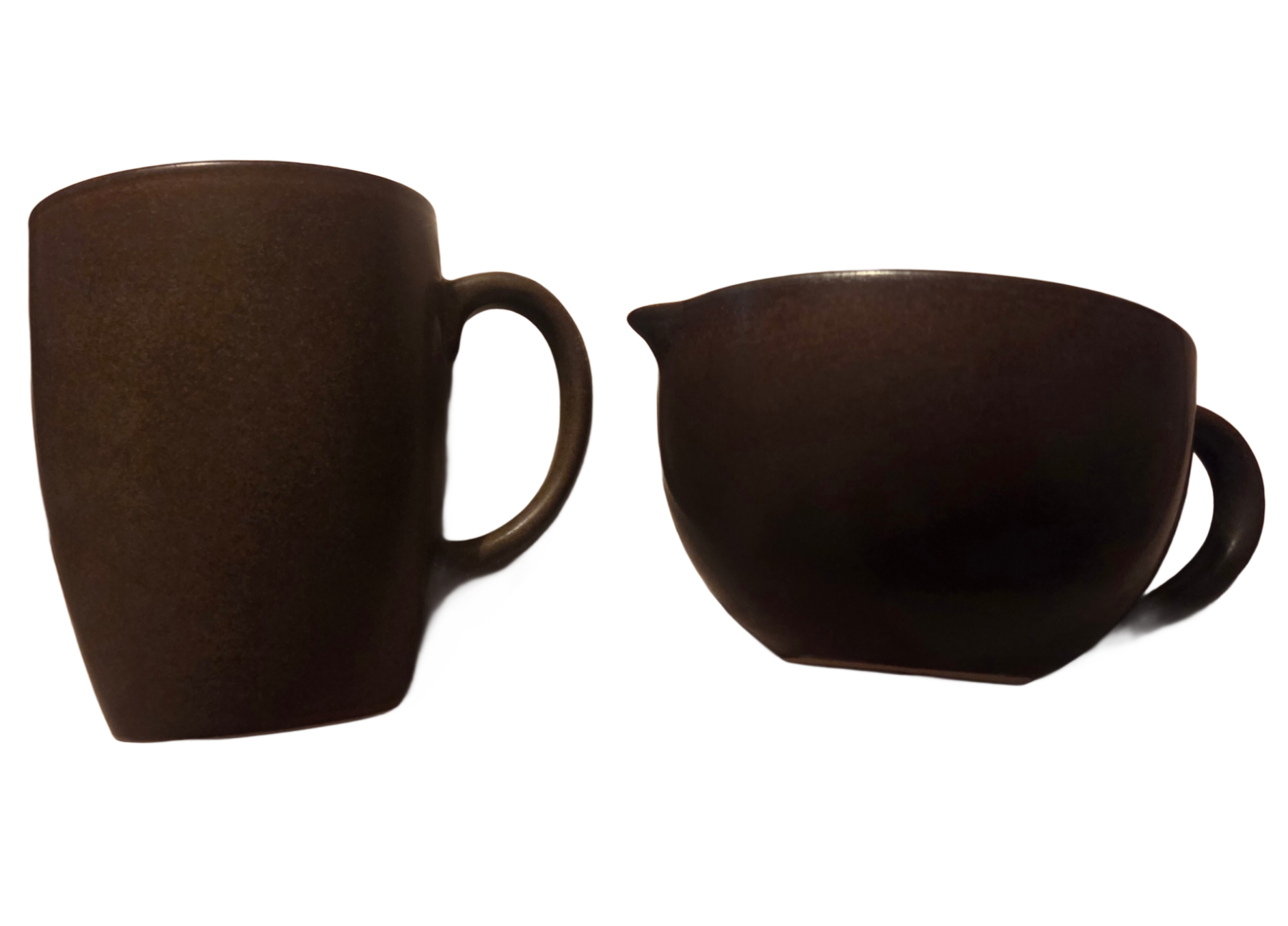 Gourmet Basics Mikasa Set of 2 Ava Stoneware Mug And Creamer Mug