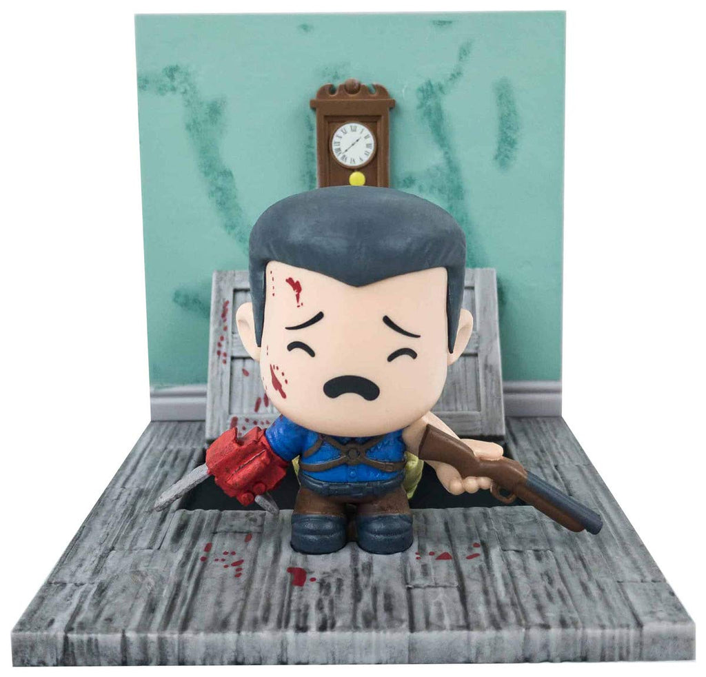 2018 SuperEmoFriends Loot Crate Evil Dead 2 Henrietta vs Ash Diorama image 3