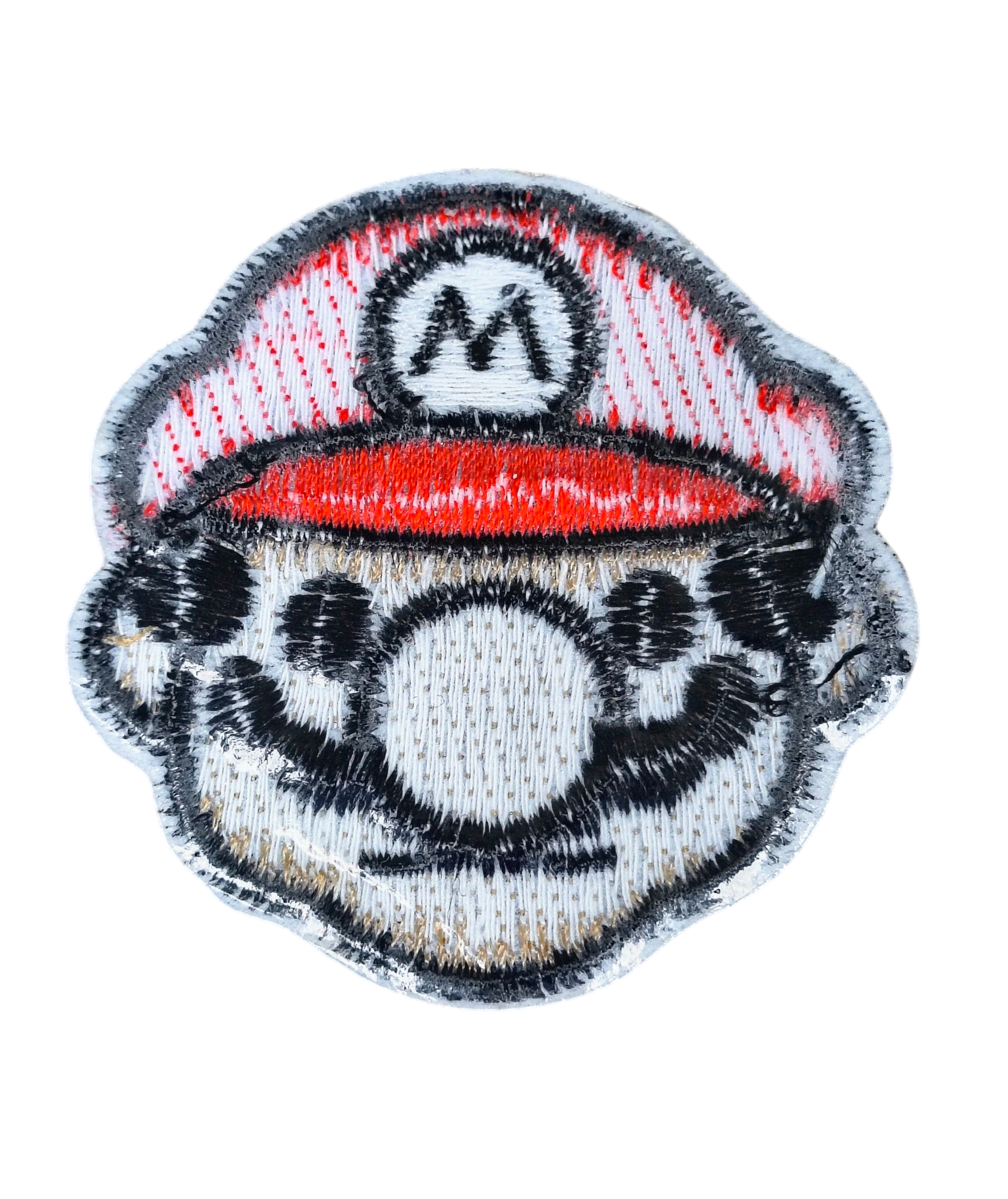 Nintendo Super Mario - Mario Head Embroidered Iron On 2.5" Patch image 2
