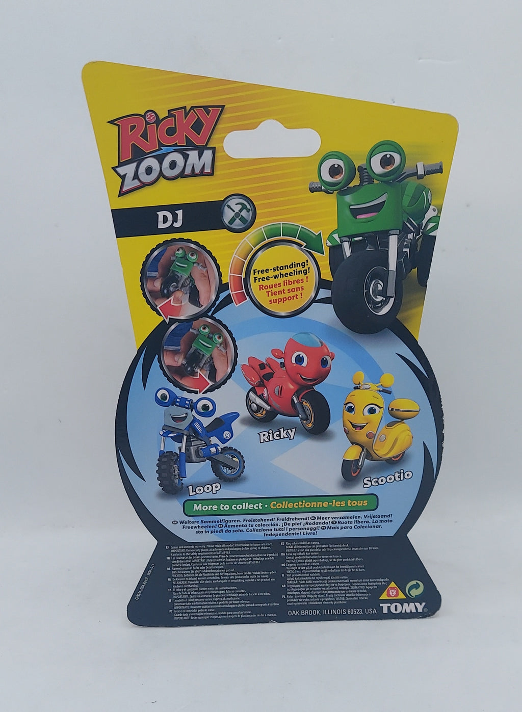 Nickelodeon Ricky Zoom DJ 3" Figure image 2