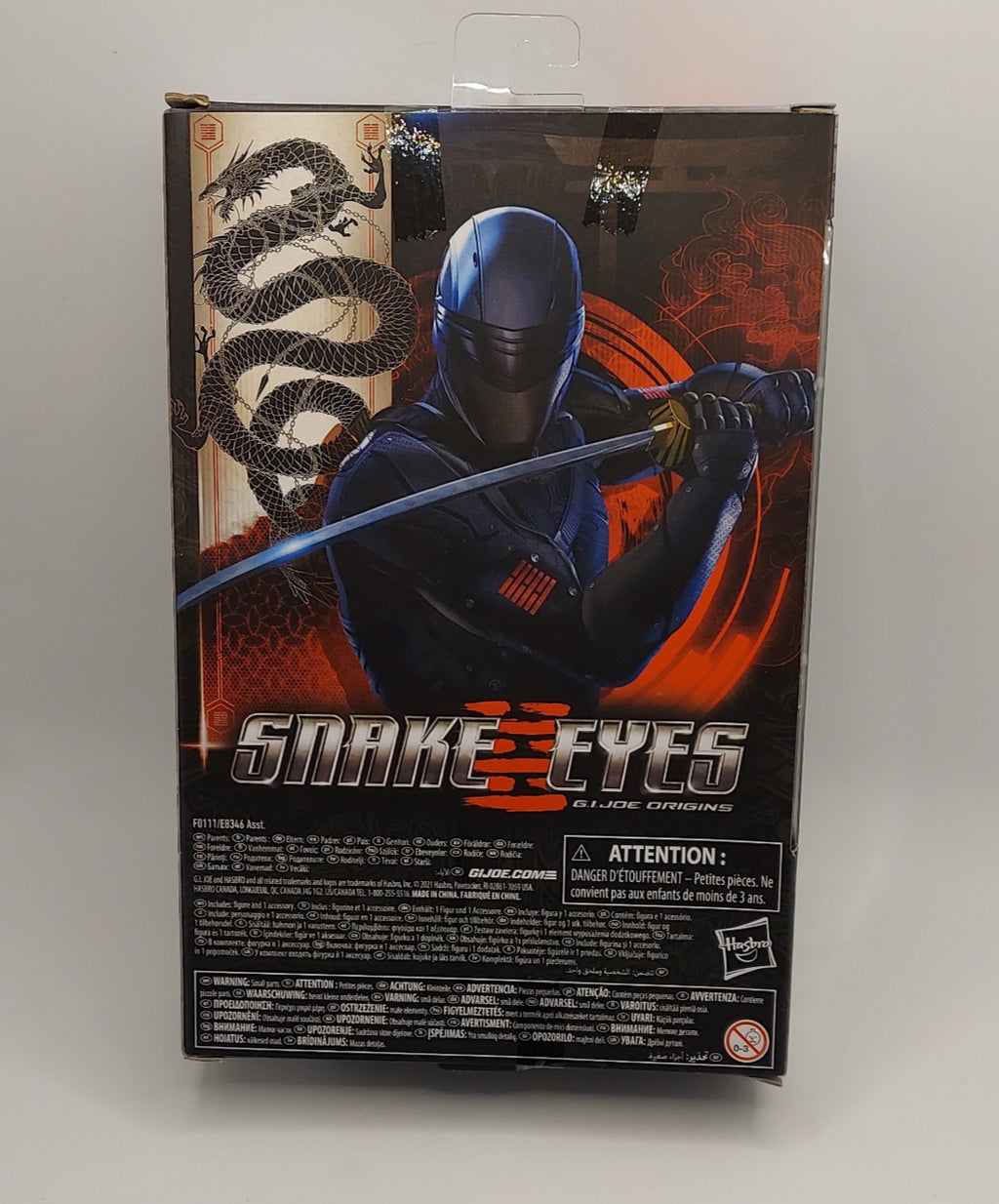 G.I. Joe Origins Snake Eyes Movie Scarlett #20 Classified Series 6" Figure image 2