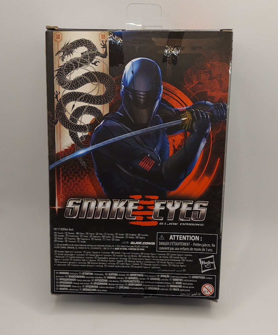 G.I. Joe Origins Snake Eyes Movie Scarlett #20 Classified Series 6" Figure image 2