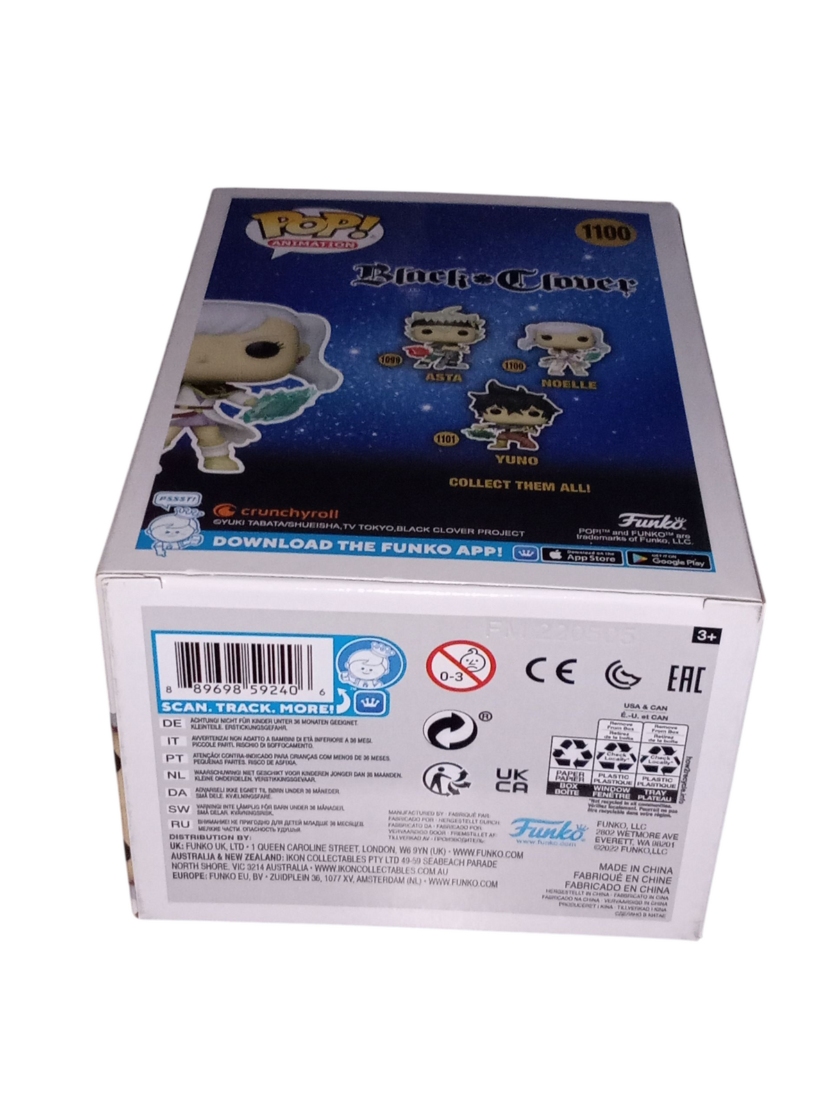 Funko POP! Animation Black Clover Noelle #1100 Wand and Spellbook image 5
