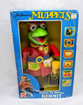 Mattel #5611 Learn to Dress Kermit Doll Jim Henson