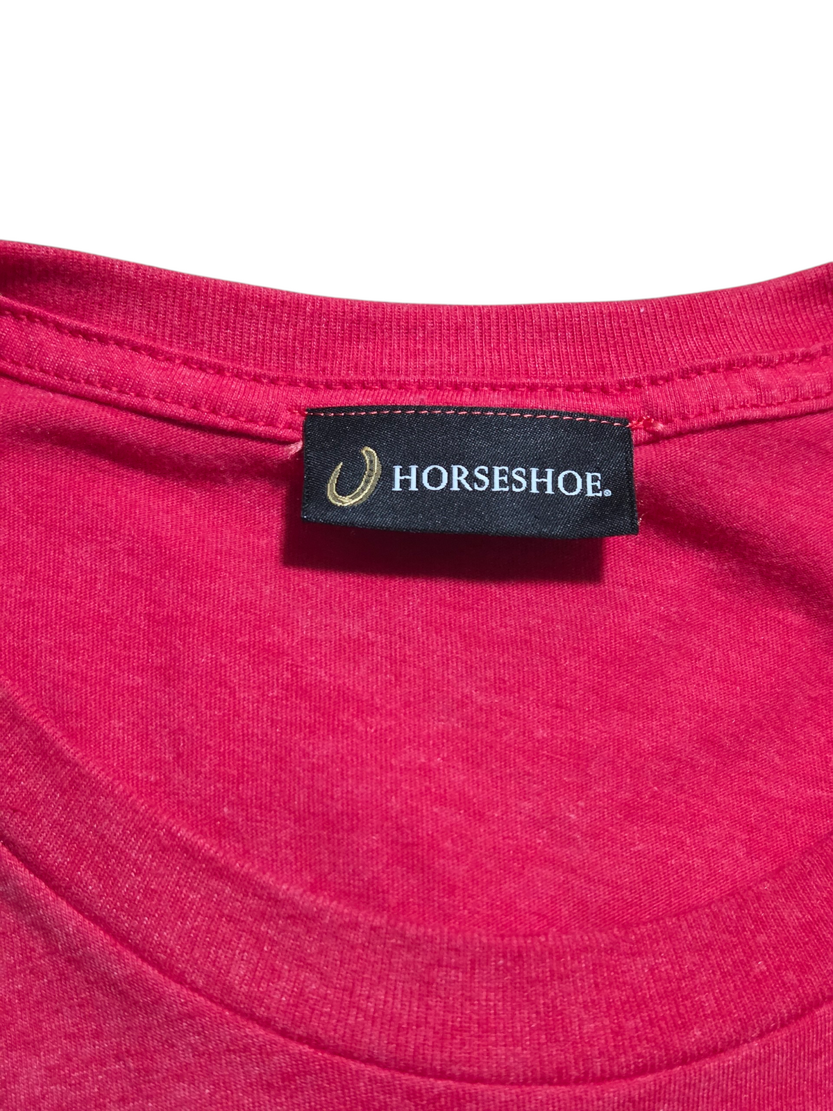 Caesars Horseshoe Hit It Big King Of Hearts Playing Card Graphic Red T-Shirt 2XL image 3
