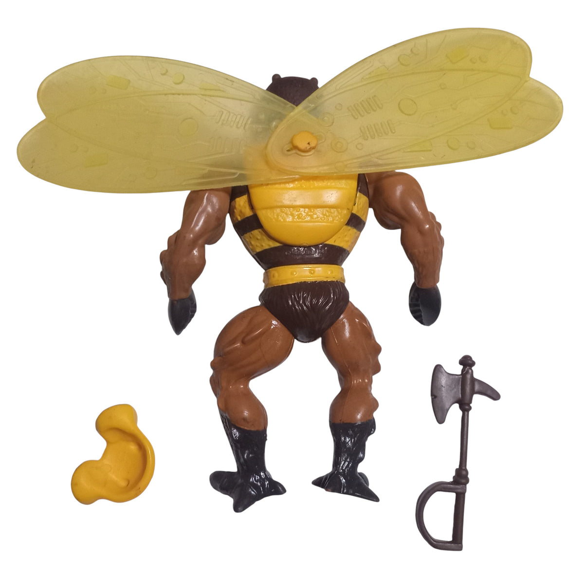 1983 MOTU Masters of The Universe Buzz Off Bee Soft Head Hong Kong - Complete image 2