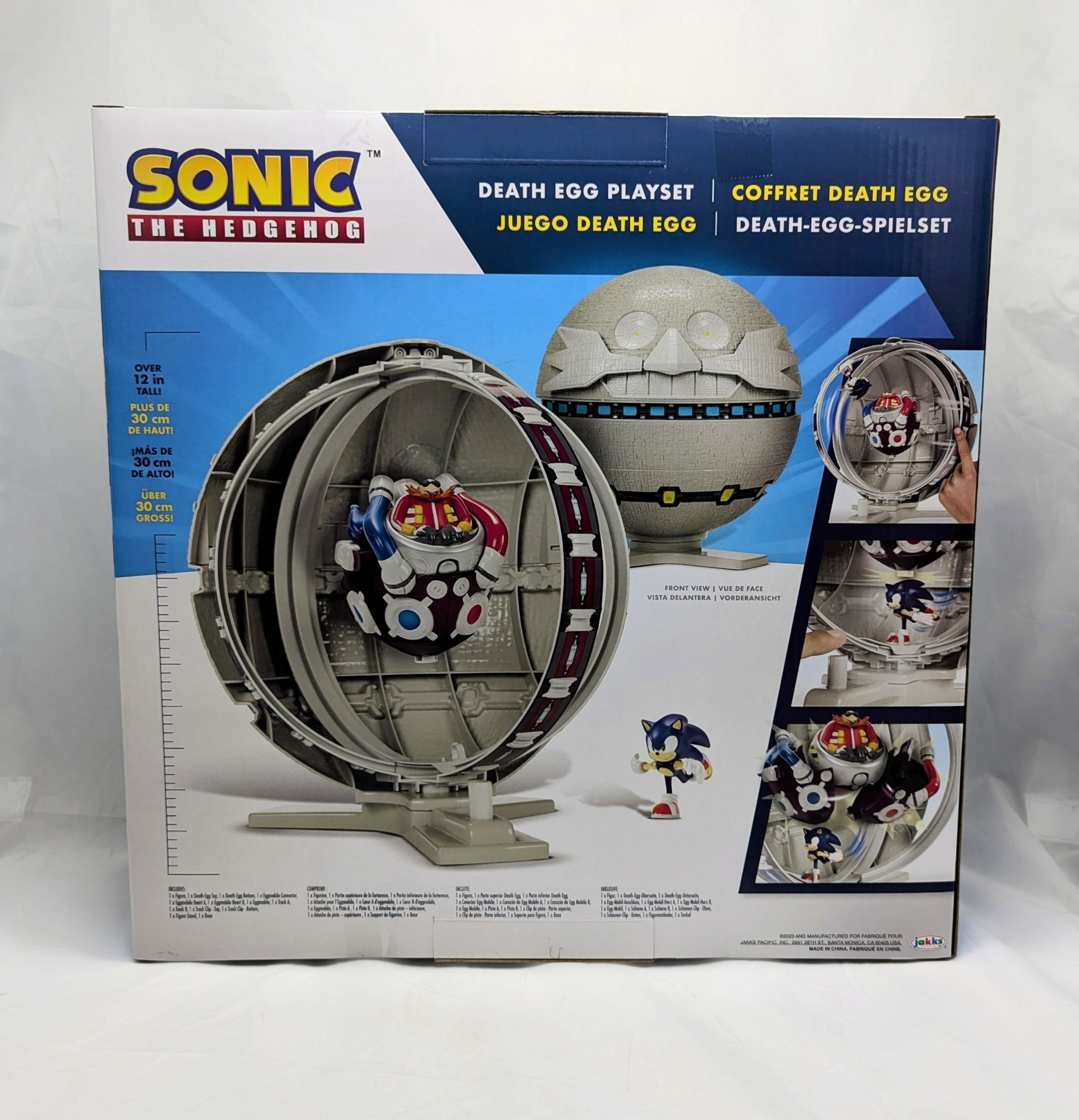 2023 Jakks Pacific Sonic The Hedgehog Death Egg Playset