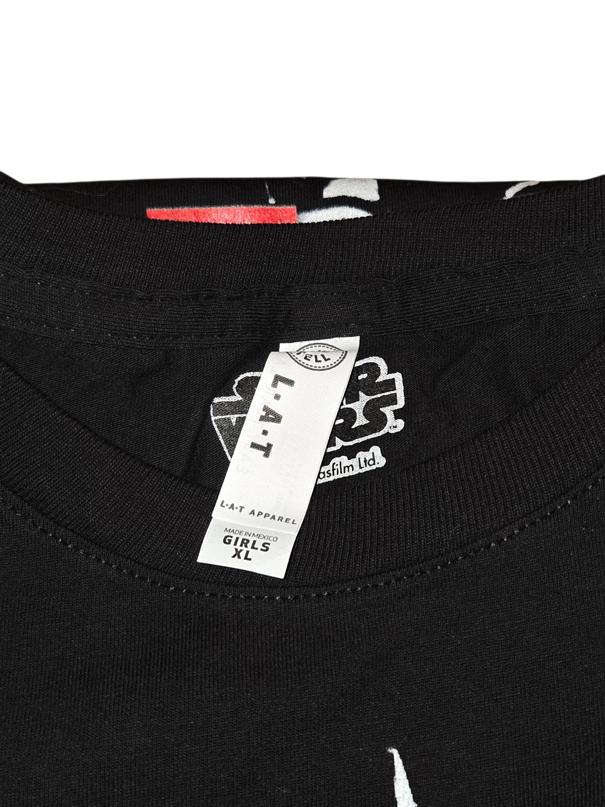 L.A.T Star Wars: Clone Wars Savage Opress Overlay Darth Maul Girls XL T-Shirt image 3
