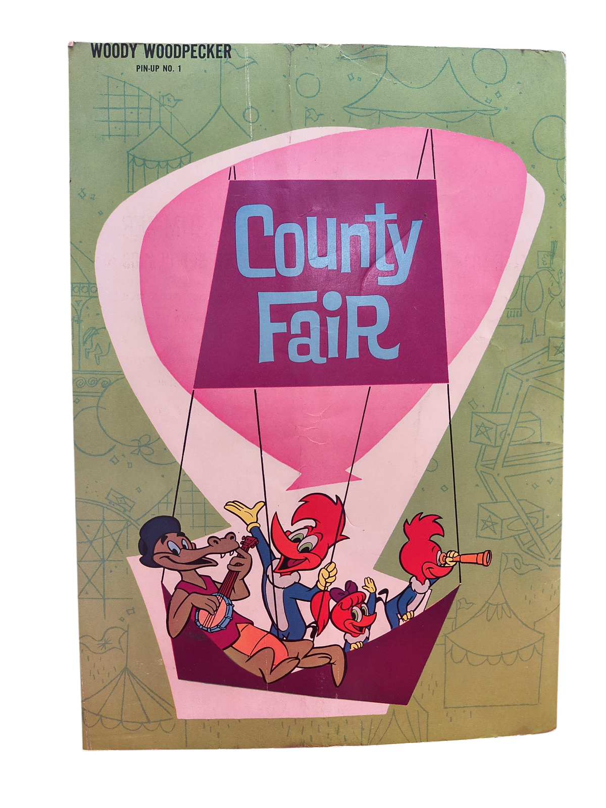 1962 Gold Key Walter Lantz Woody Woodpecker #73 County Fair 30002-210 Comic image 2