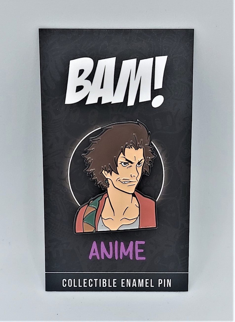 Exclusive BAM Anime Samurai Champloo - Mugen Enamel Pin