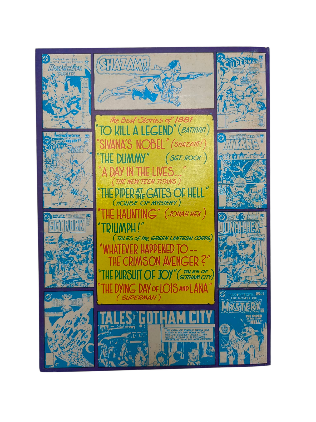 1982 DC Comics The Best Of DC Vol. 4 #23 Years Best Comic Stories image 2