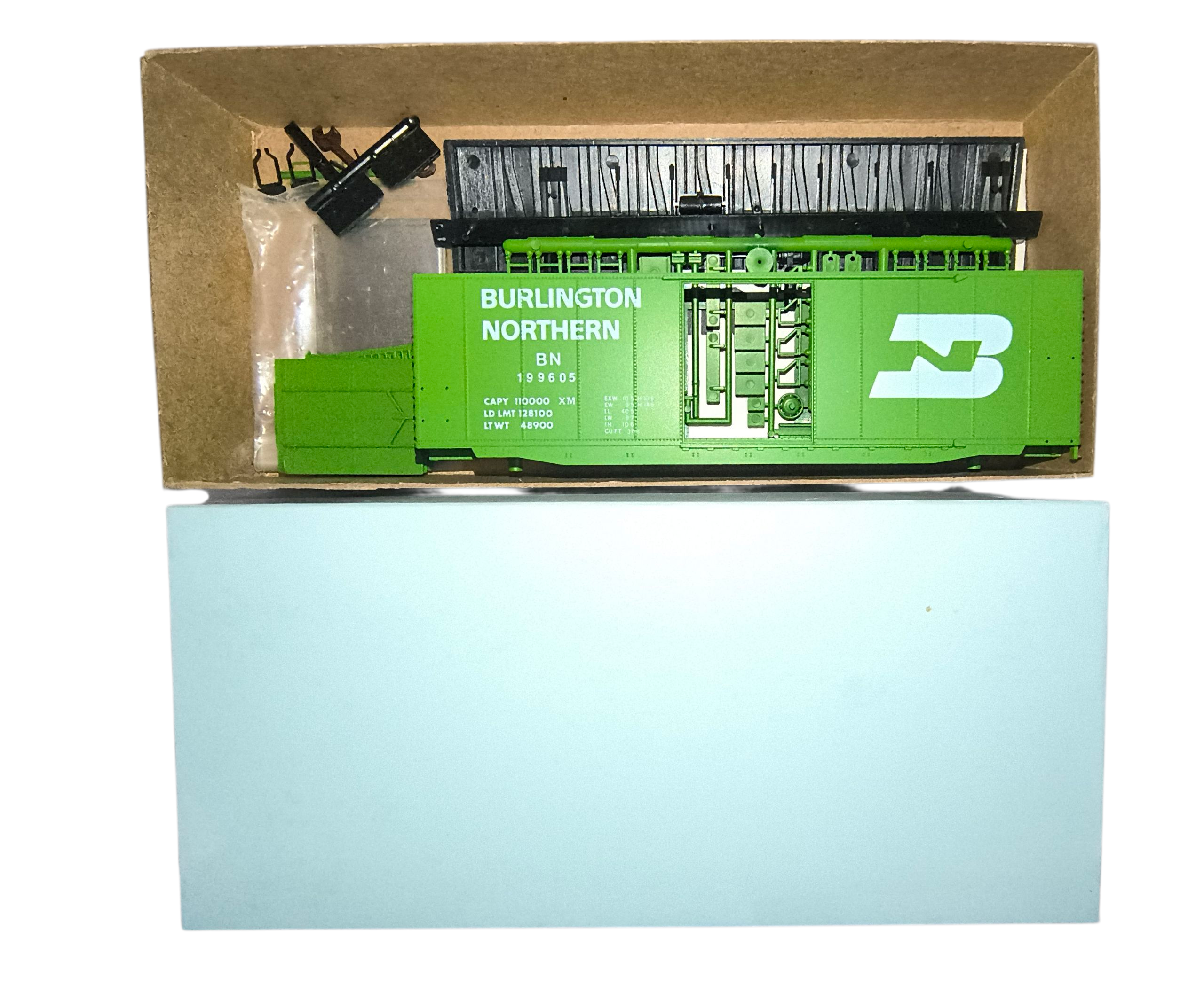 Front Range Burlington Northern ACF 40' Rivet 4073 HO Scale image 2