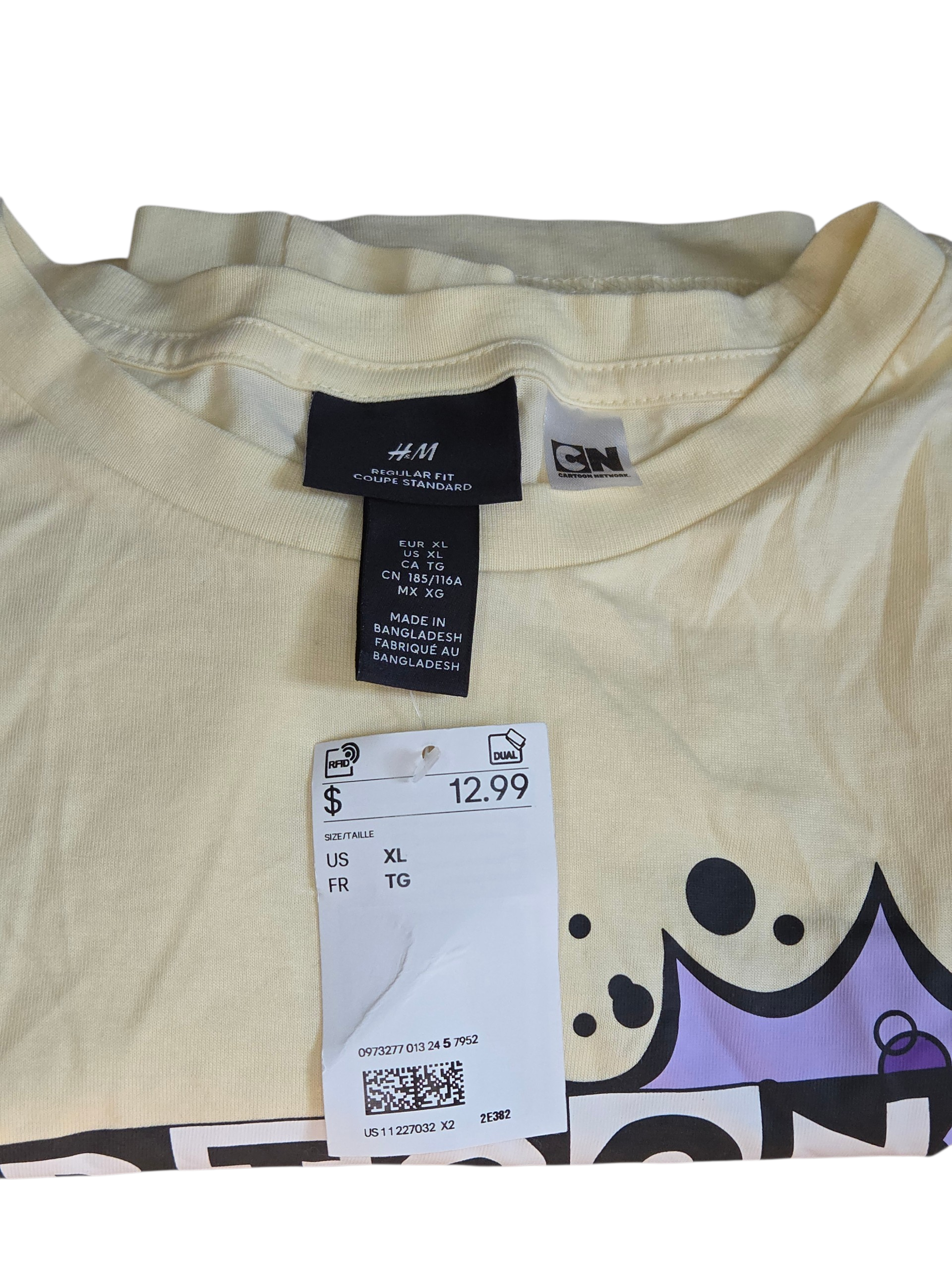 H&M Cartoon Network Dexter's Laboratory Dee Dee & Dexter Exclusive T-Shirt XL image 3