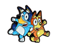 Bluey And Bingo Character Enamel Pin