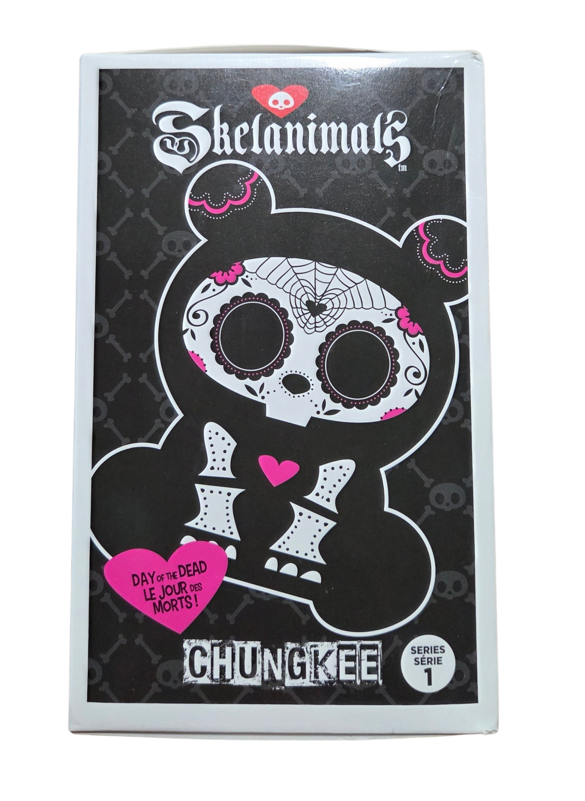 2025 Hasbro Skelanimals Day Of The Dead Chungkee Panda Series 1 Vinyl Figure image 4