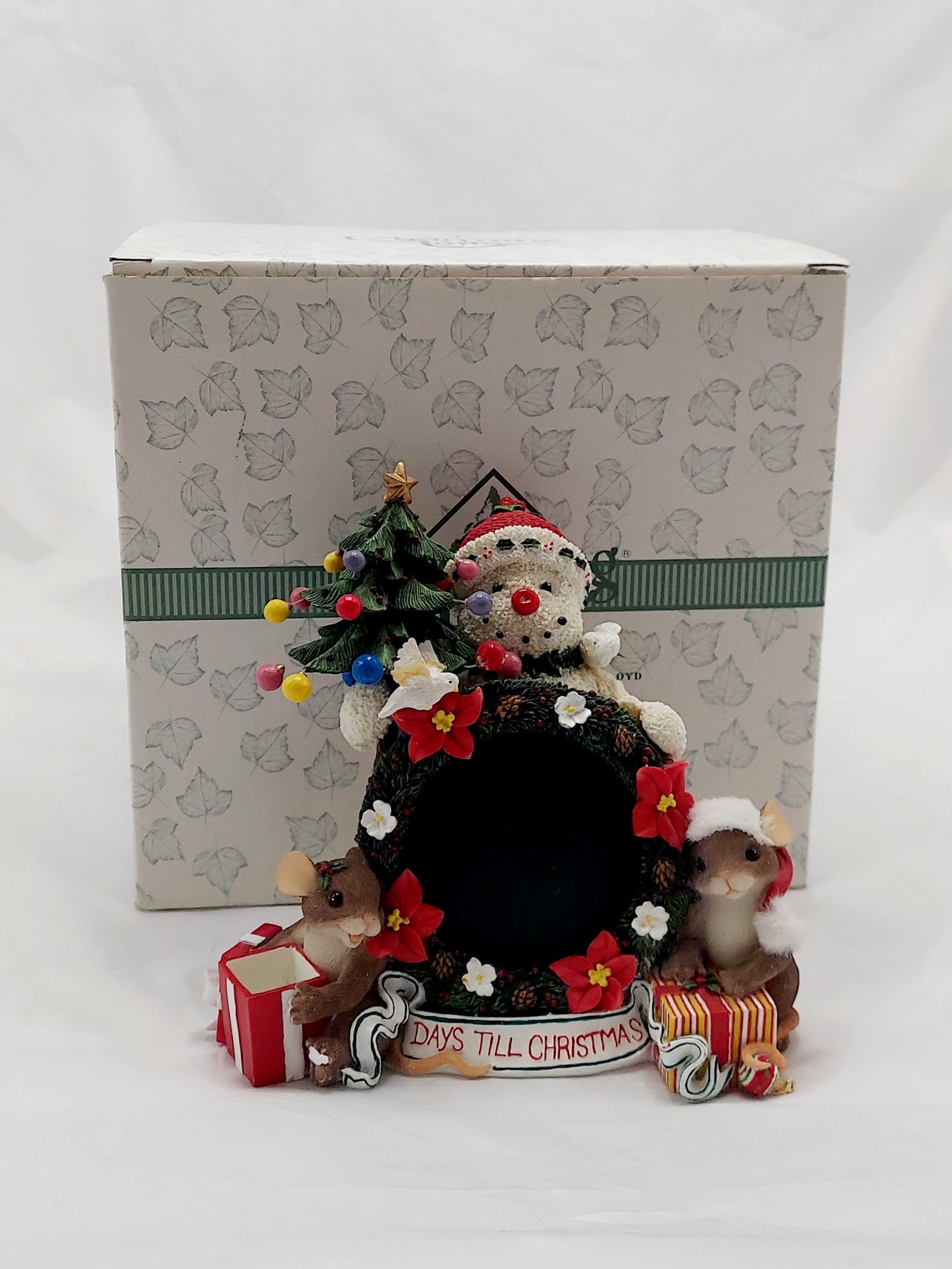 2010 Fitz and Floyd Charming Tails Countdown To Christmas Figurine 98/498