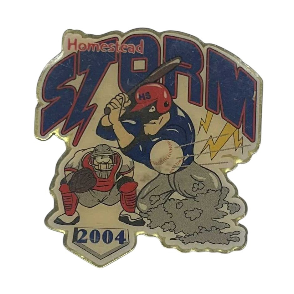 2004 Cooperstown Dreams Park Trading Pins Homestead Storm Baseball Pin