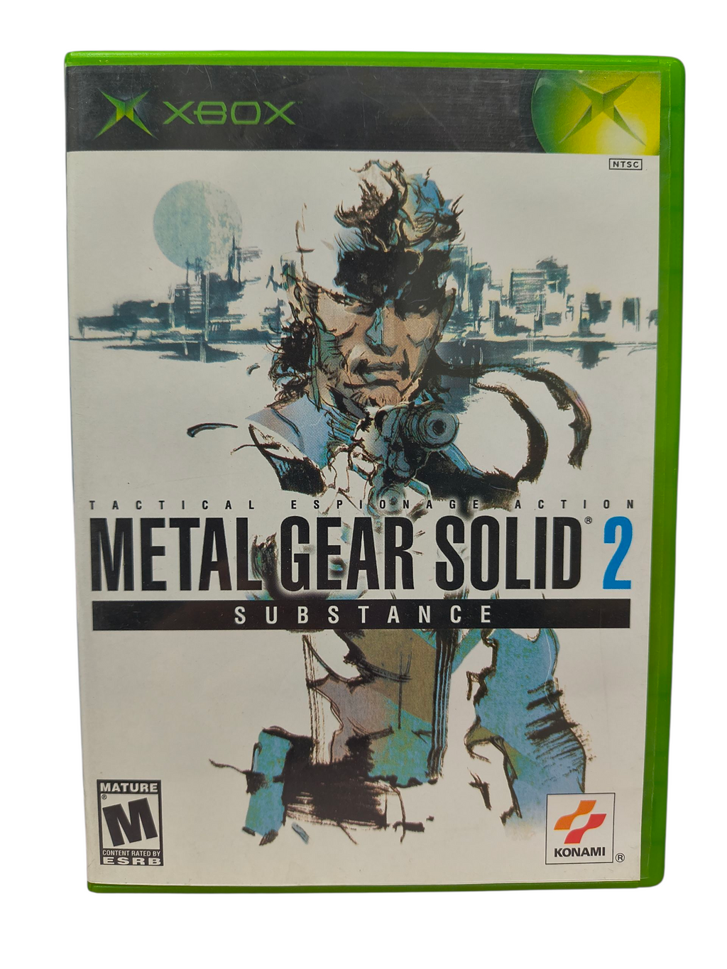 2002 Konami Microsoft Xbox Metal Gear Solid 2: Substance Complete CIB