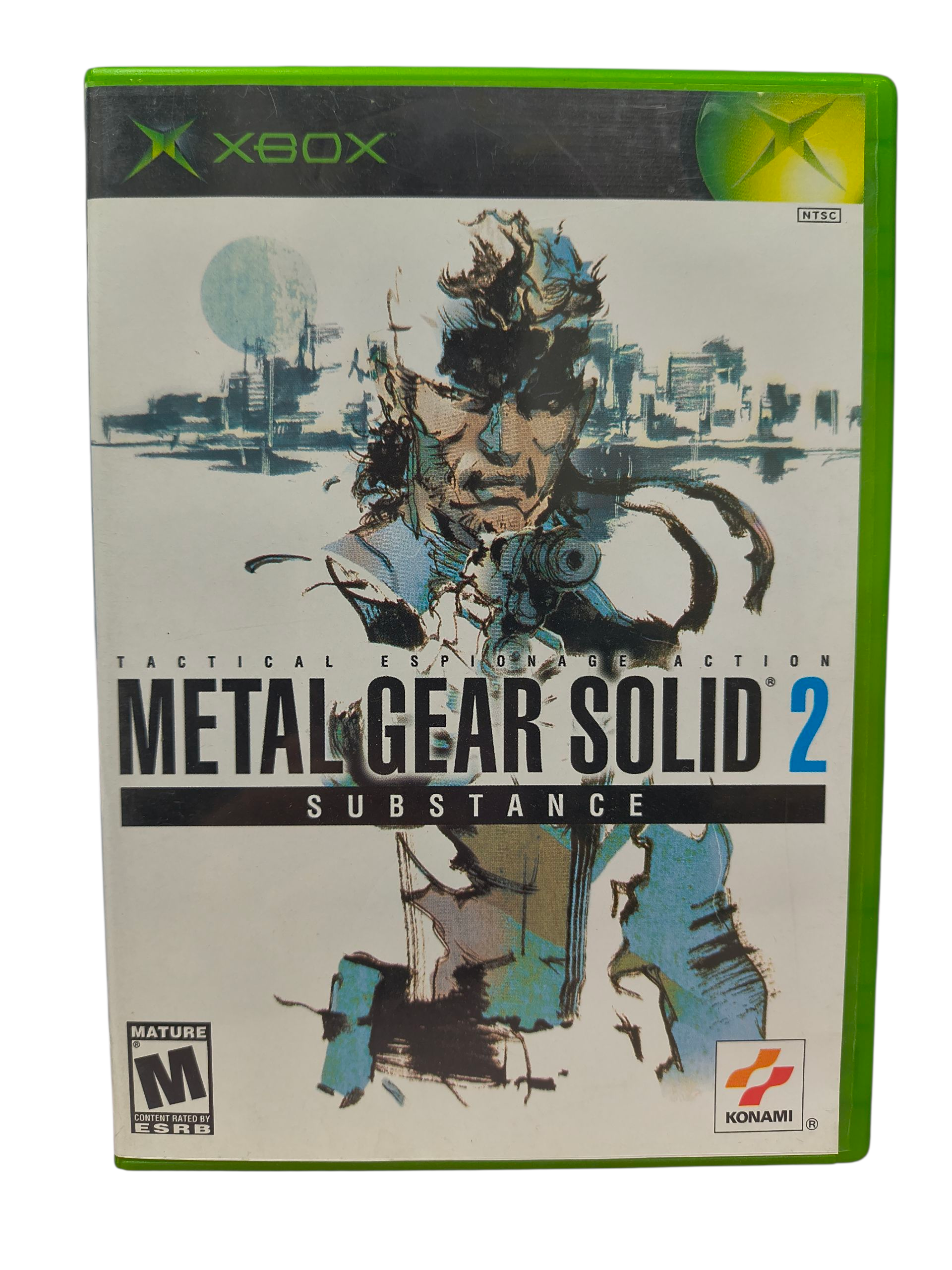 2002 Konami Microsoft Xbox Metal Gear Solid 2: Substance Complete CIB