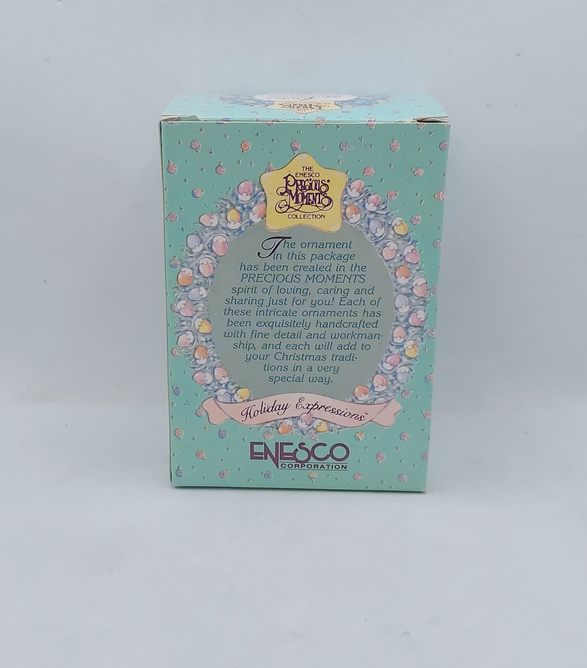 Enesco Precious Moments On My Way to Wish You a Very Merry Christmas Ornament image 2
