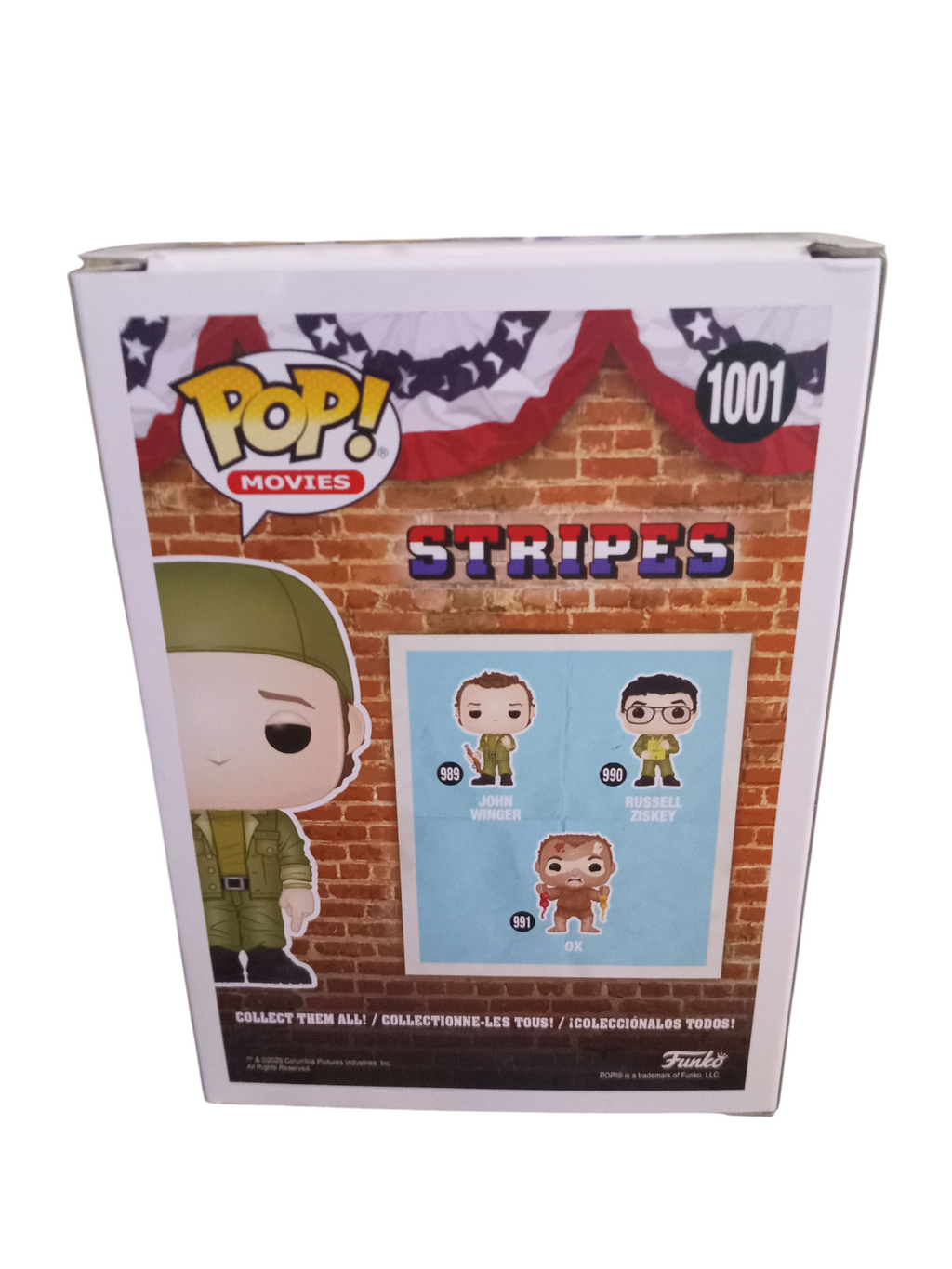 Funko Pop! Stripes John Winger #1001 Bill Murray Walmart Exclusive Vinyl Figure image 2