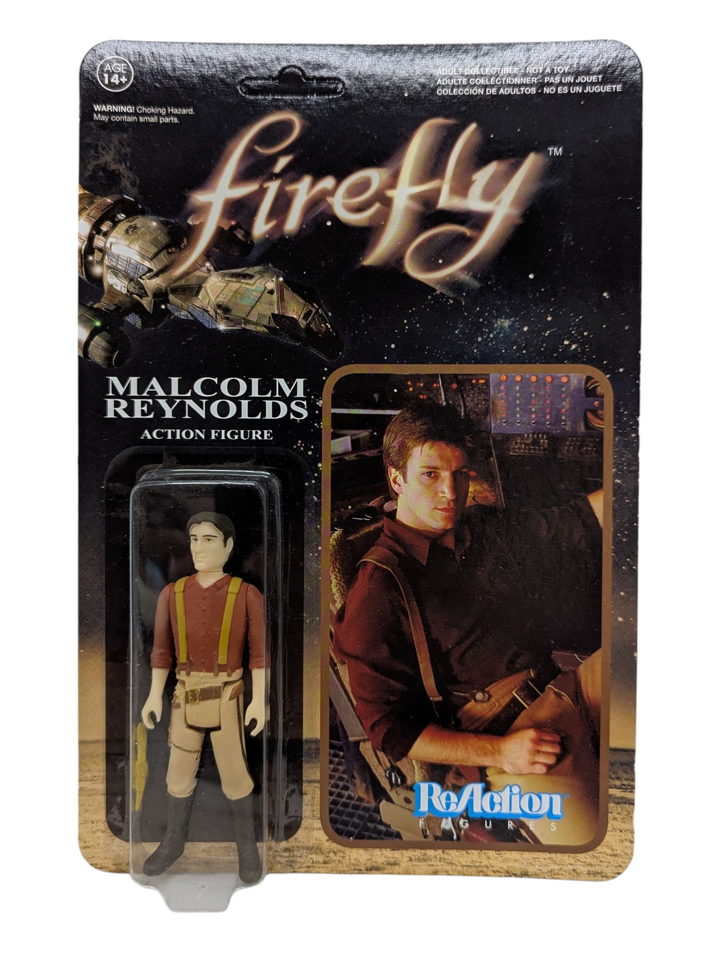 2014 Funko Super7 Firefly Malcolm Reynolds Action Figure 3.75"