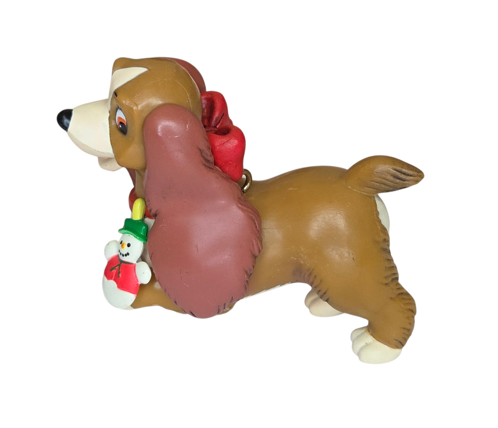 Grolier Disney Christmas Magic Lady & The Tramp Lady Ornament 21/4" #26231 129 image 5
