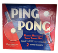 Vintage 1959 Parker Brothers Ping Pong Table Tennis Complete Set