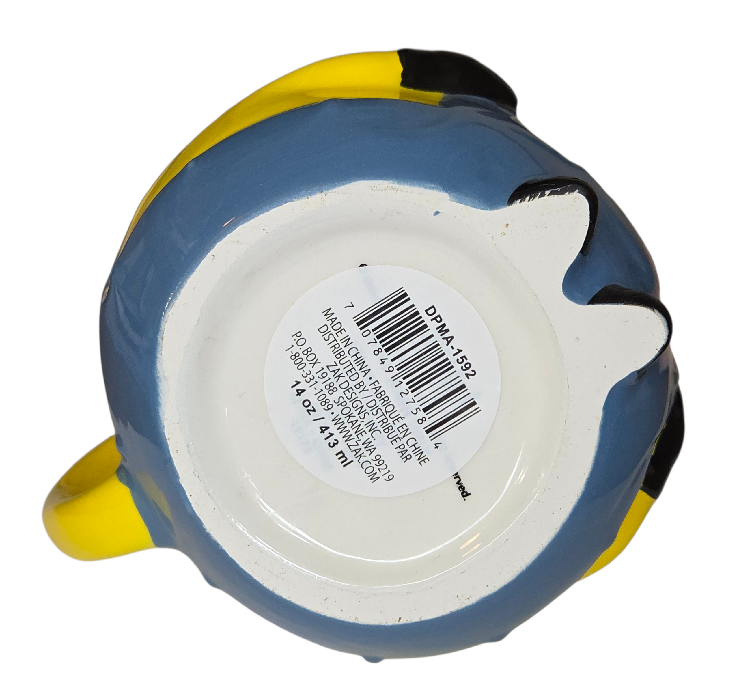 Zak Designs Minions: The Rise of Gru Otto Minion 3D Sculpted Mug 14oz image 5
