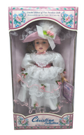 1998 Christina Verdi Christina Collection 16" Victorian White Lace Dress Doll
