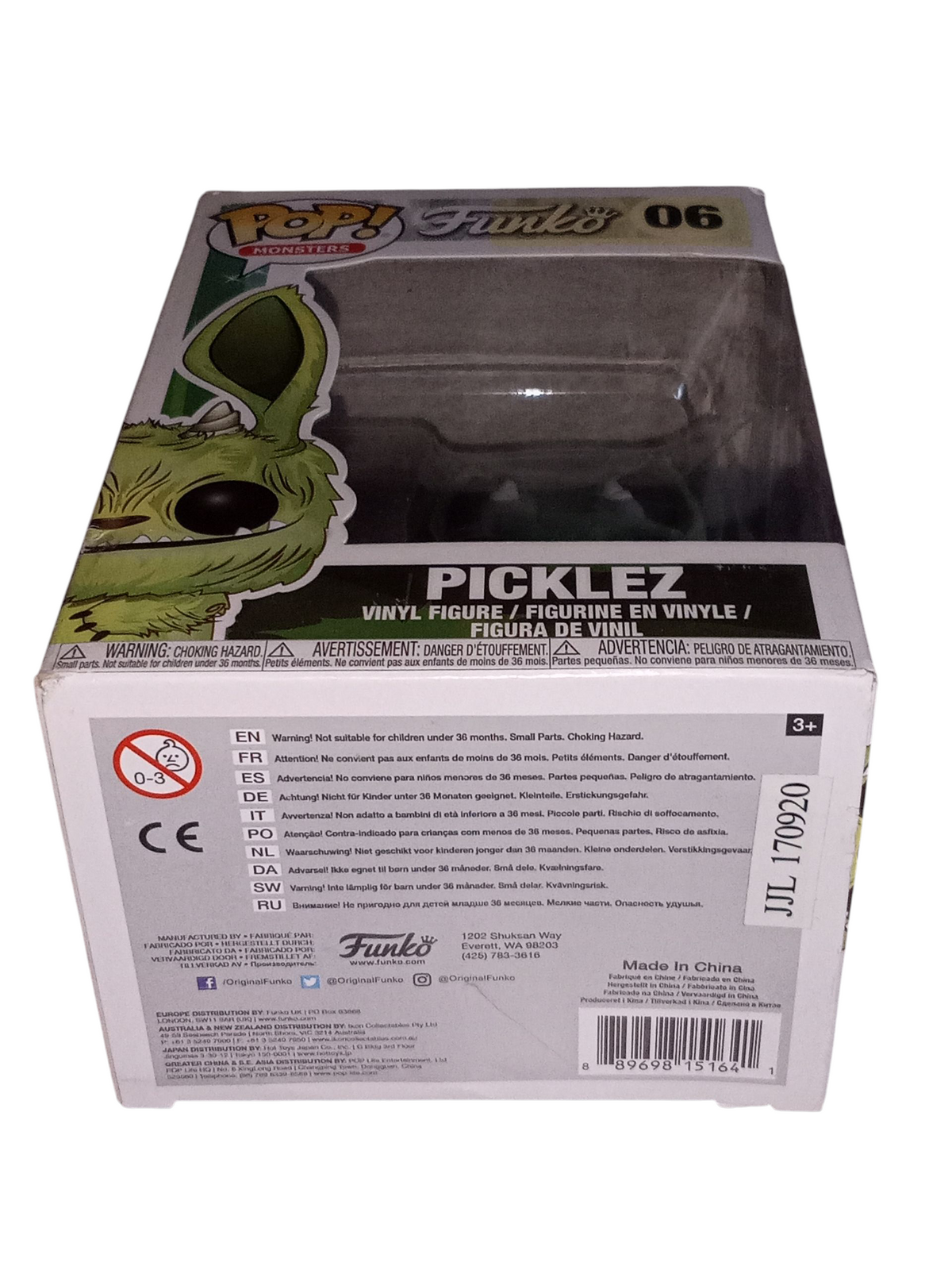 Funko POP! Monsters Wetmore Forest Picklez #06 Vinyl Figure image 5
