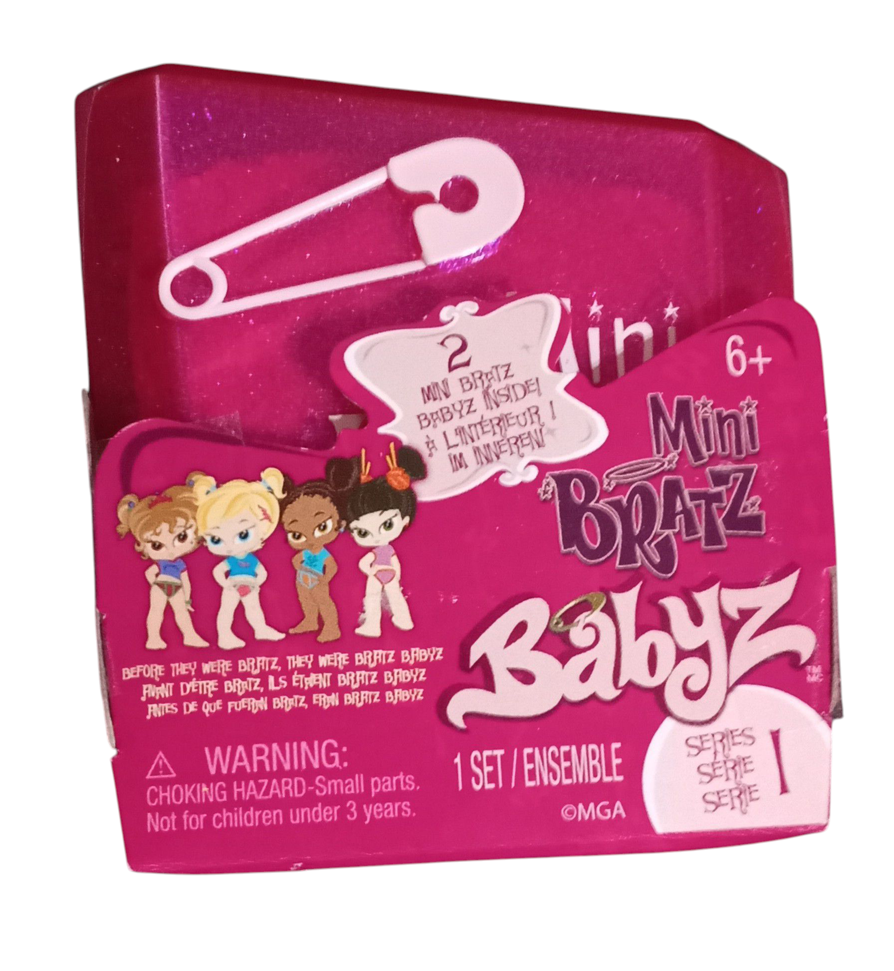Bratz Minis Babyz Dolls 2 Mini Babyz One Set Series 1 Babies - Single Blind Box