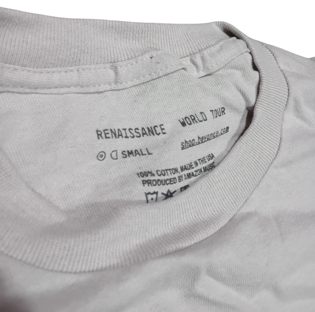 2023 RWT Renaissance World Tour Beyoncé Virgos Groove Gray T Shirt Size Small image 3
