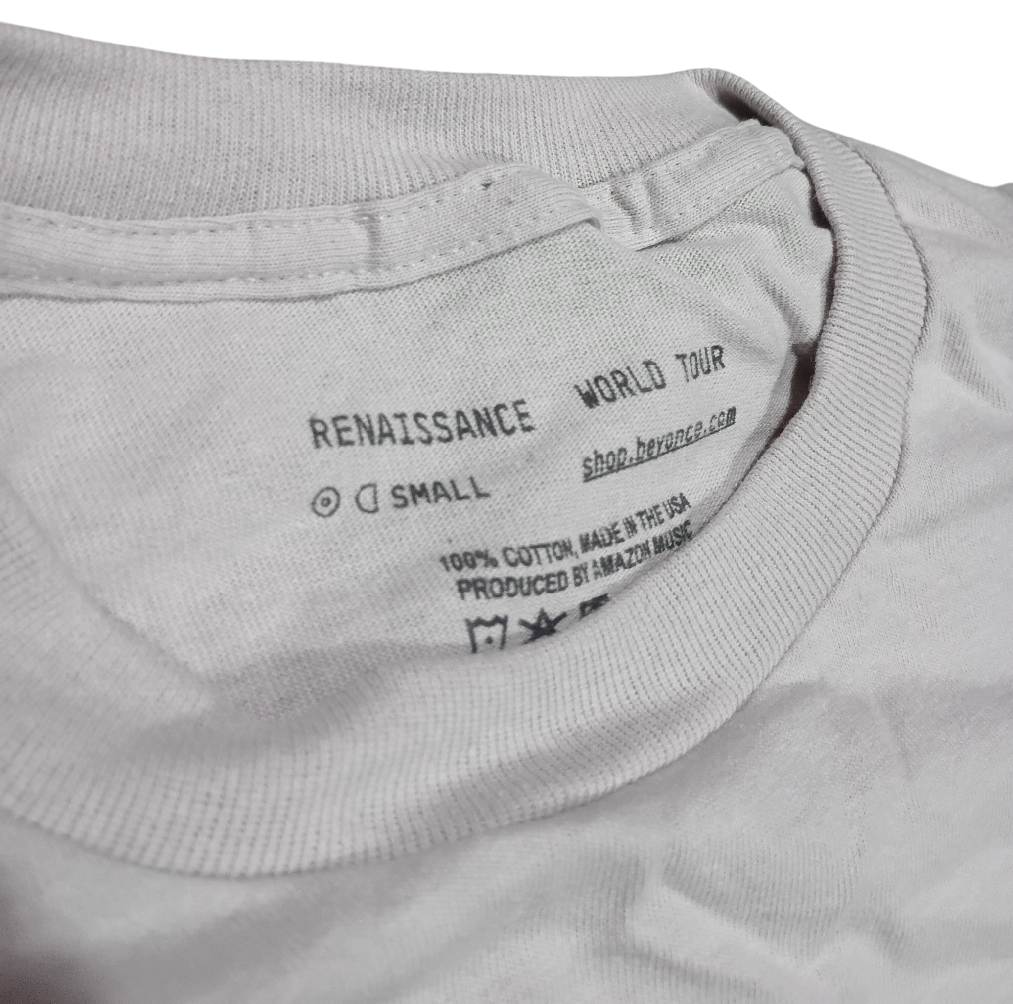 2023 RWT Renaissance World Tour Beyoncé Virgos Groove Gray T Shirt Size Small image 3