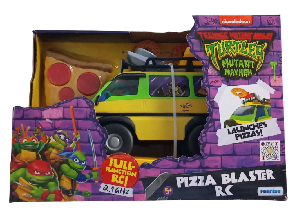 Funrise TMNT Ninja Turtles Mutant Pizza Blaster Vehicle Battery Powered RC