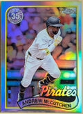 2024 Topps Chrome Update Andrew McCutchen Pirates 1989 Refractor #89CU-19