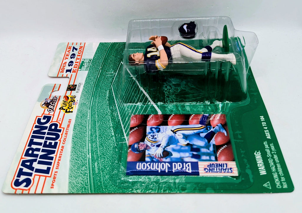 1997 Starting Lineup Brad Johnson Minnesota Vikings Football Figure image 3