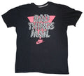 Nike Bad Things Man Retro Swoosh Regular Fit Black Logo T-Shirt Men’s Large