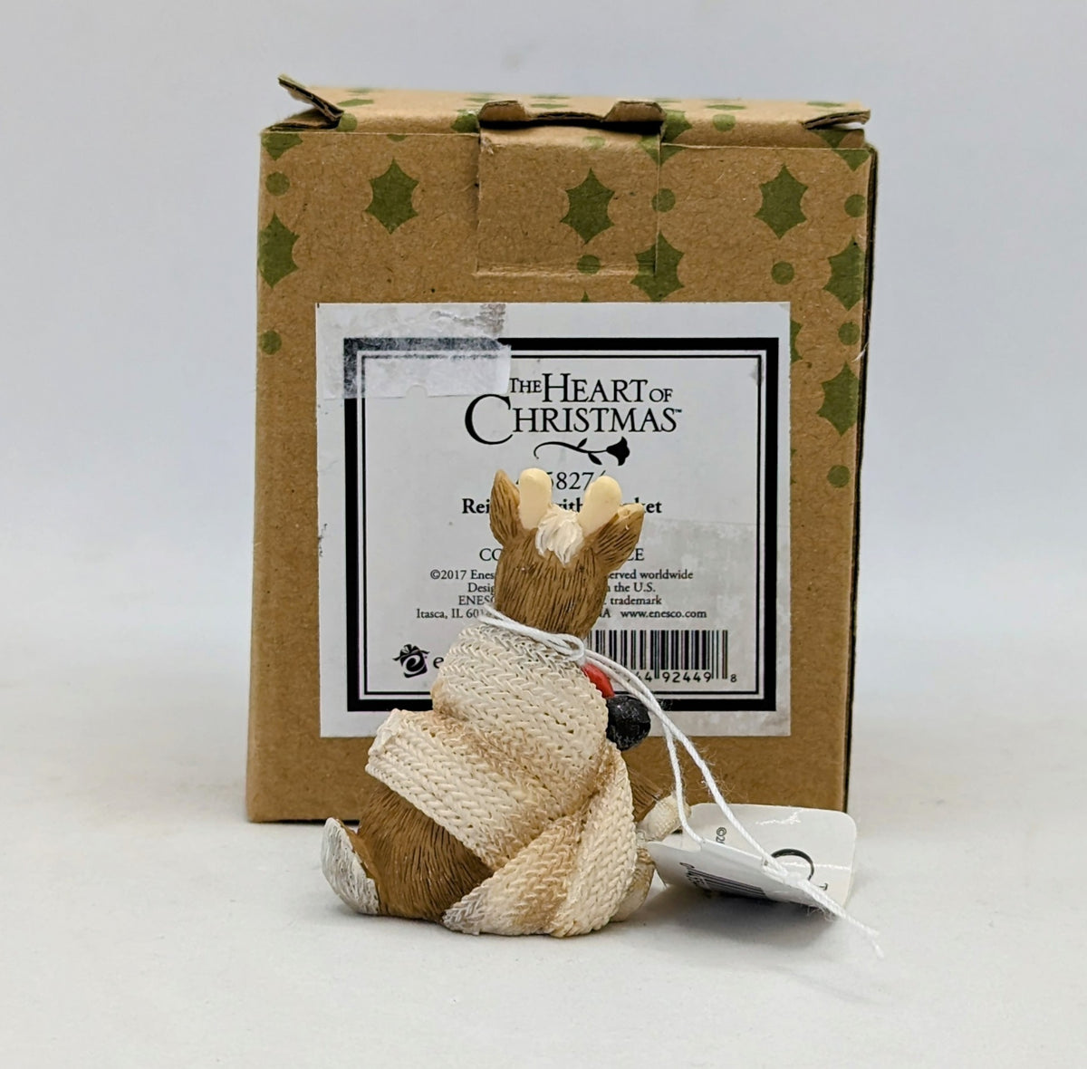 2017 The Heart of Christmas Reindeer With Blanket image 2