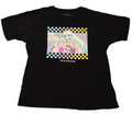 2009 Sunrise Inuyasha Hanyo Checkered Black T-Shirt Size XL