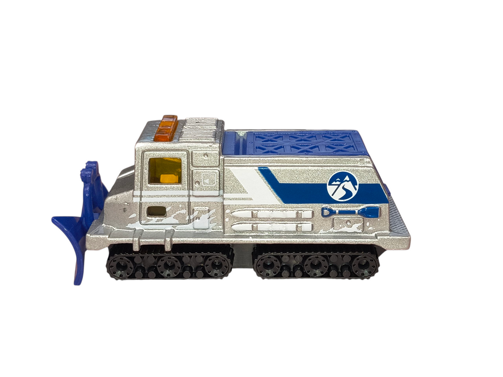 1998 Matchbox Silver Snow Groomer Diecast image 2