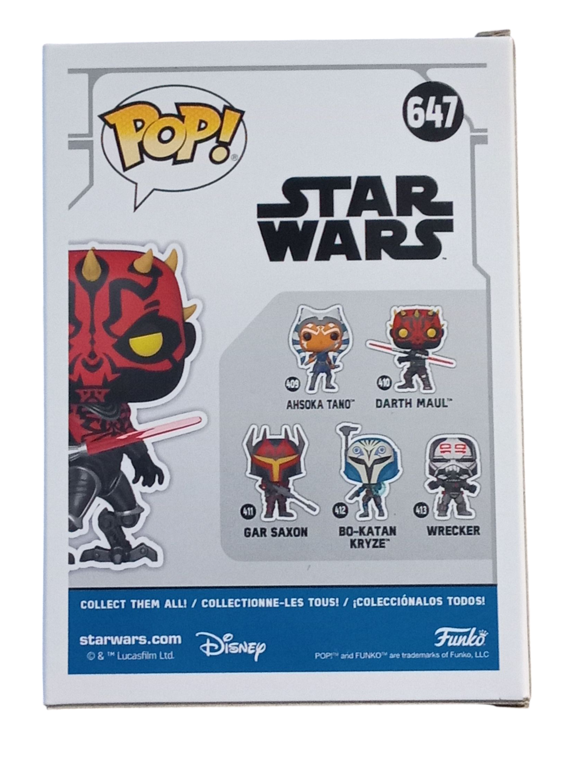 Funko Pop! Star Wars Darth Maul #647 NYCC 2023 Limited Edition image 2