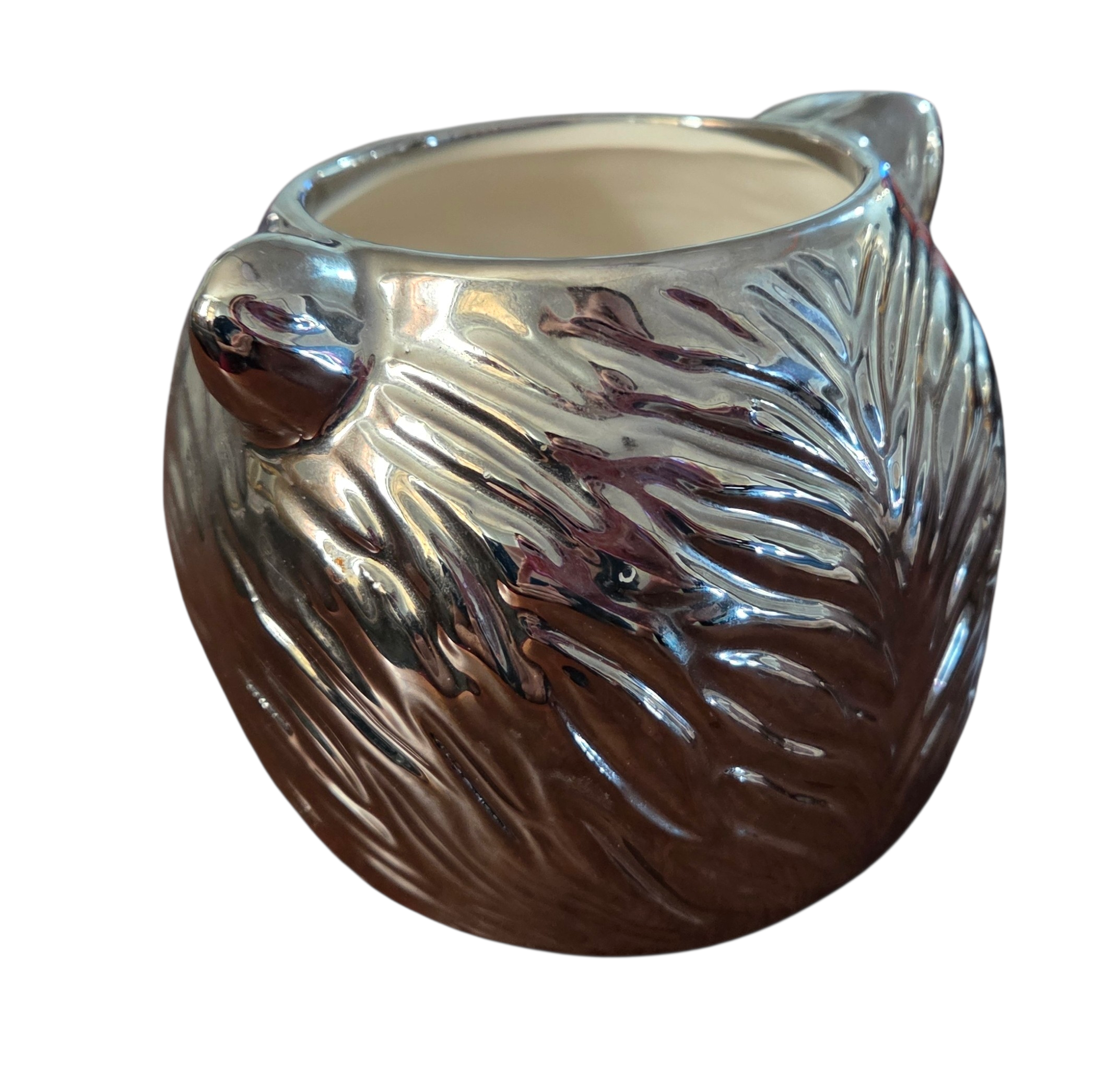 Paladone Large Silver Metallic Bear Shaped Right Handed Ceramic Mug Adorable image 4