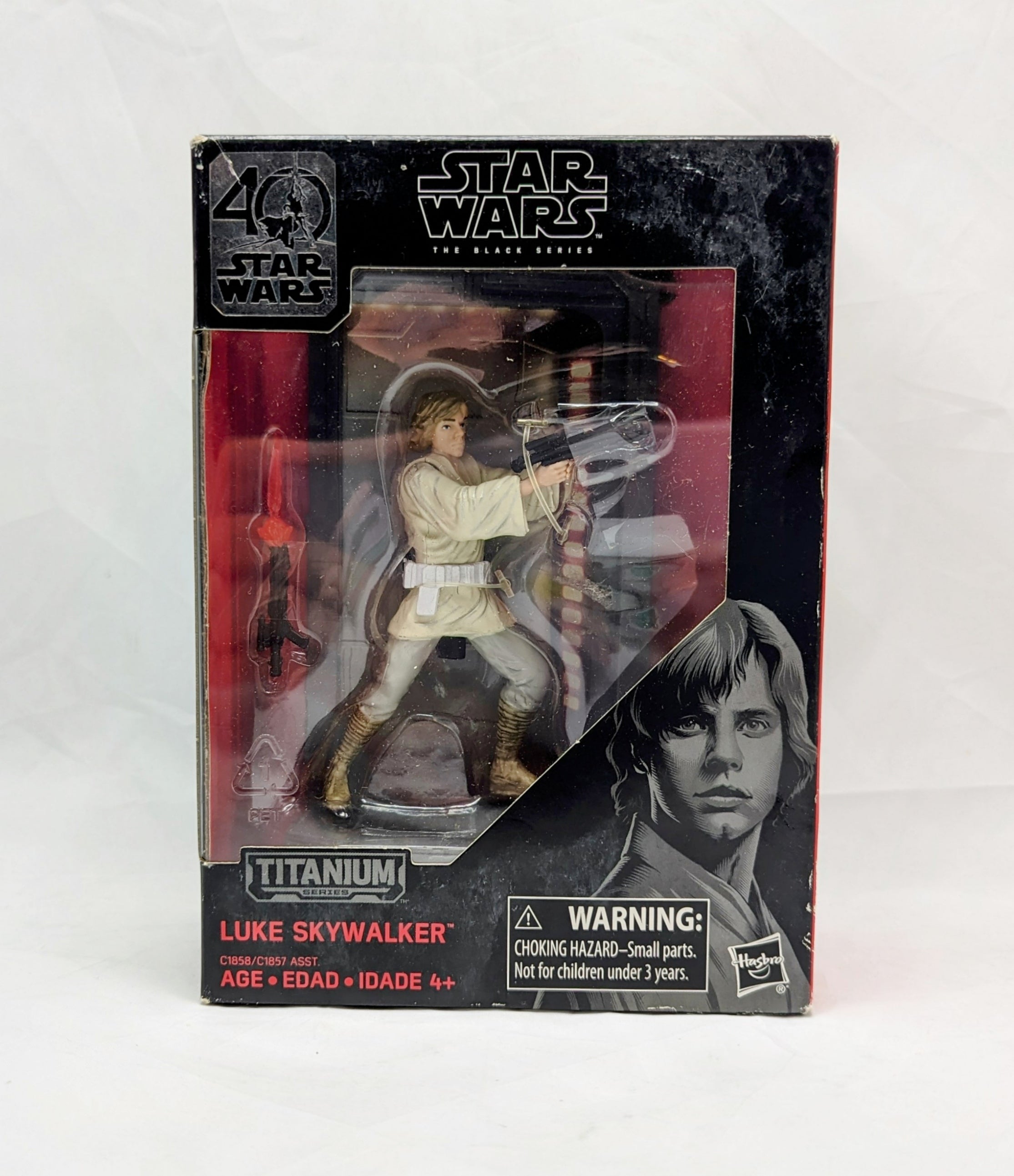 Star Wars Black Series Titanium Series Luke Skywalker Action Figure - 6"