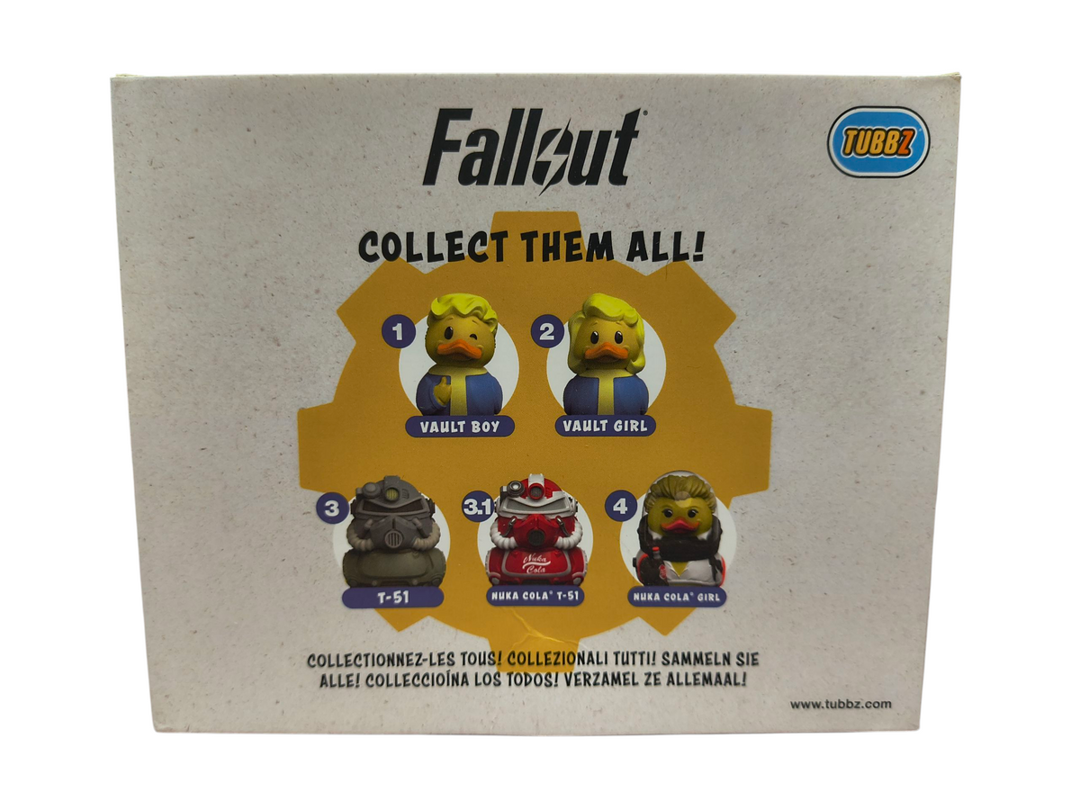 Official TUBBZ Boxed Fallout T-51 Collectible Rubber Duck Figure image 3