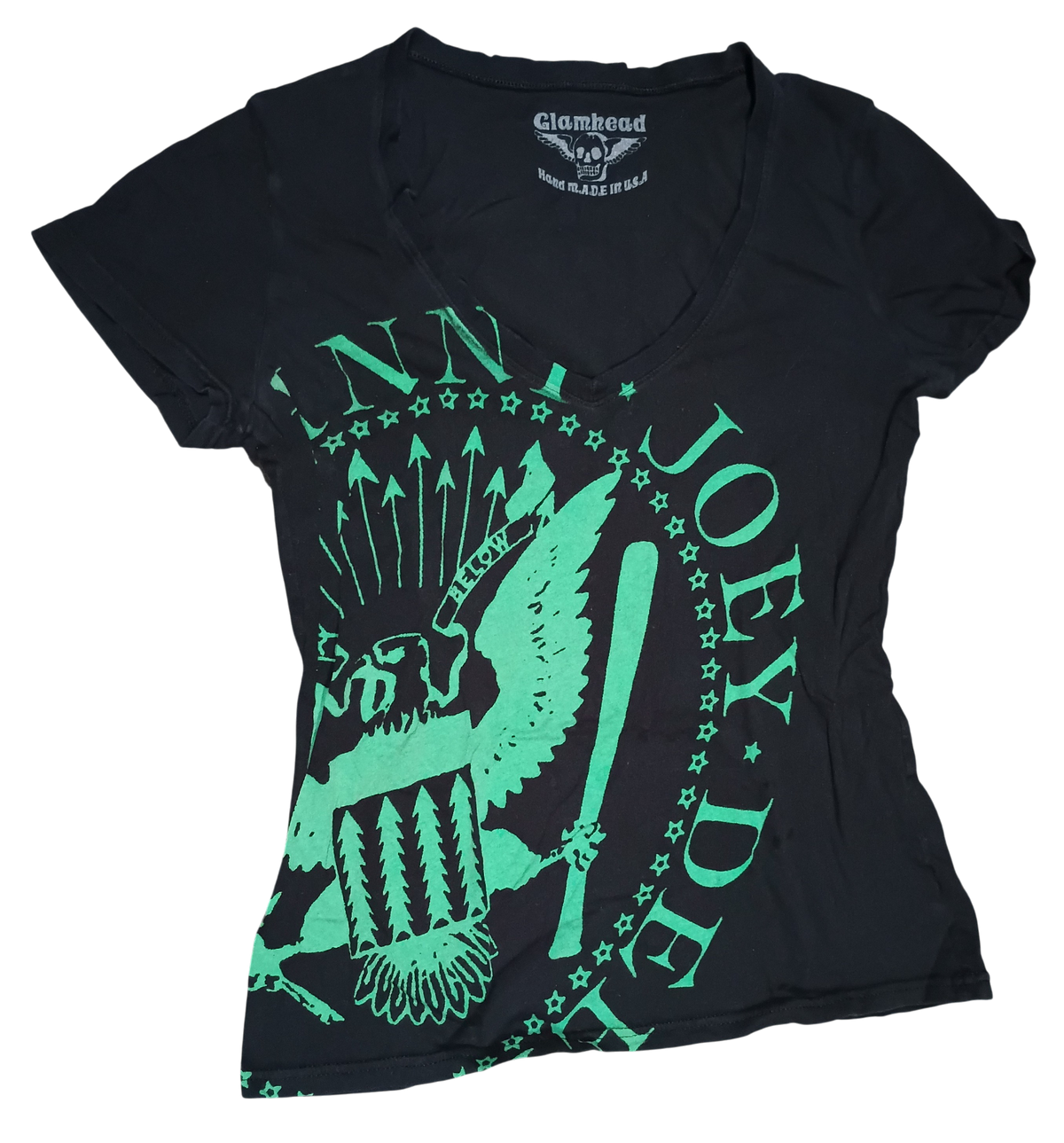 Glamhead The Ramones Joey Dee Dee Johnny Medium T-Shirt