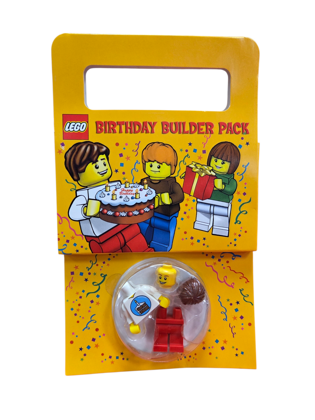 M147 LEGO Birthday Builder Pack w/ Birthday Minifigure & Builder License Card