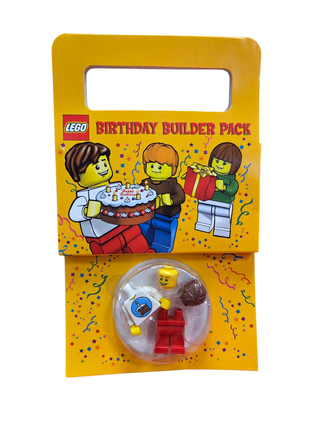 M147 LEGO Birthday Builder Pack w/ Birthday Minifigure & Builder License Card