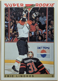1993-94 Topps Premier Eric Lindros Philadelphia Flyers Super Rookie Card #121