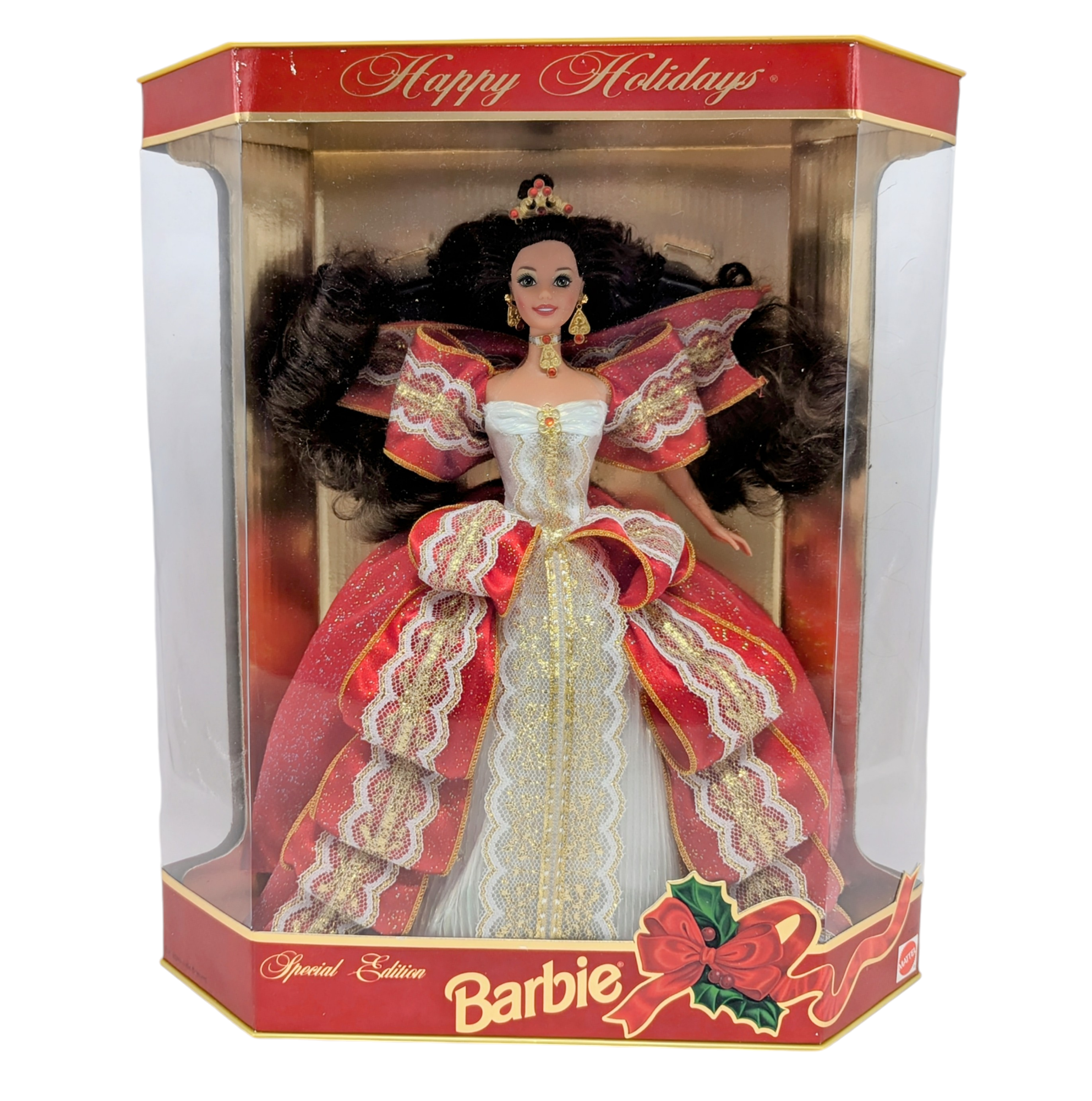 1997 Mattel Barbie Special Edition Happy Holidays Doll 17832